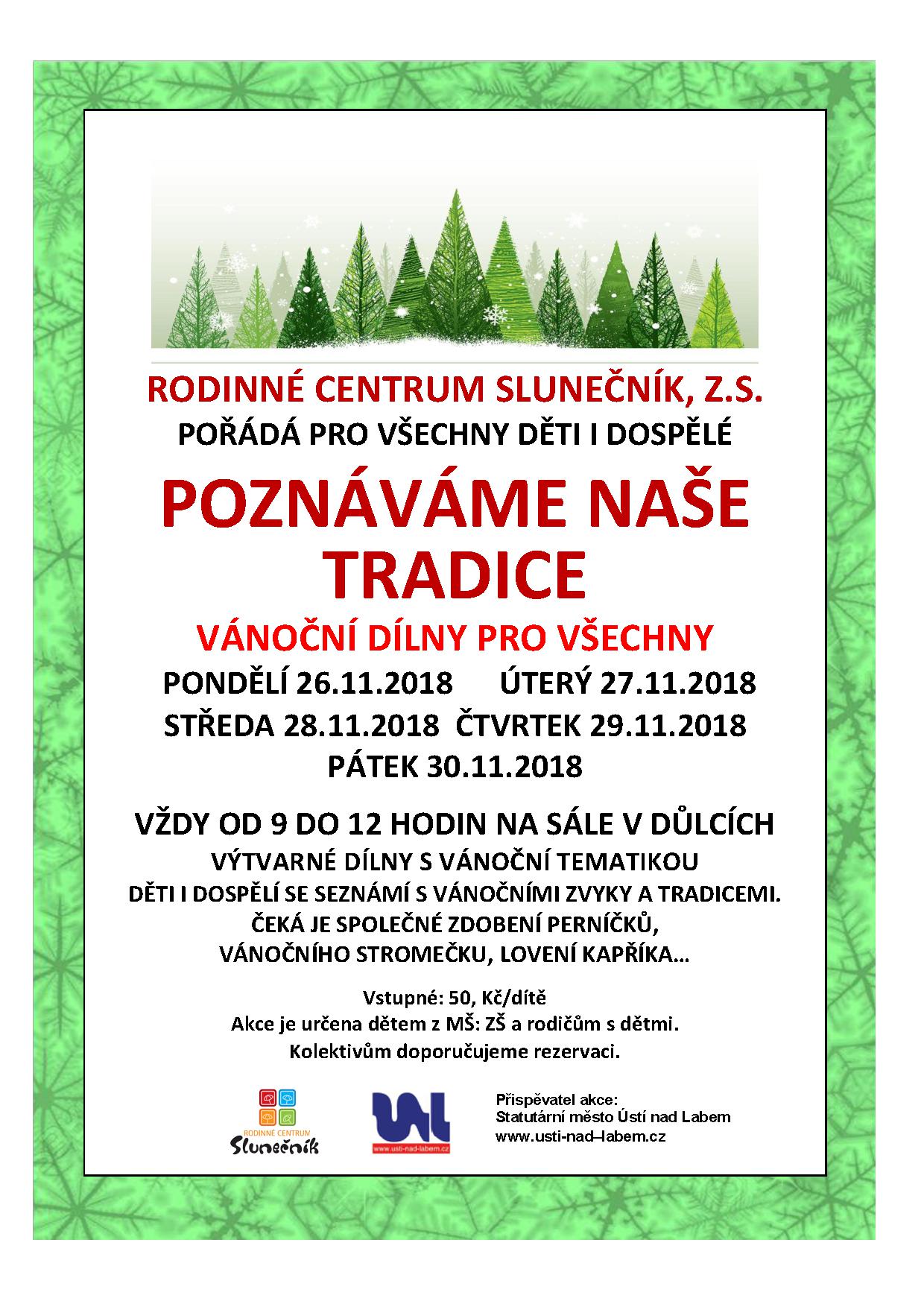 Adventví dílny 2018